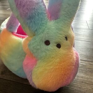 Rainbow Plush Peep Easter Basket